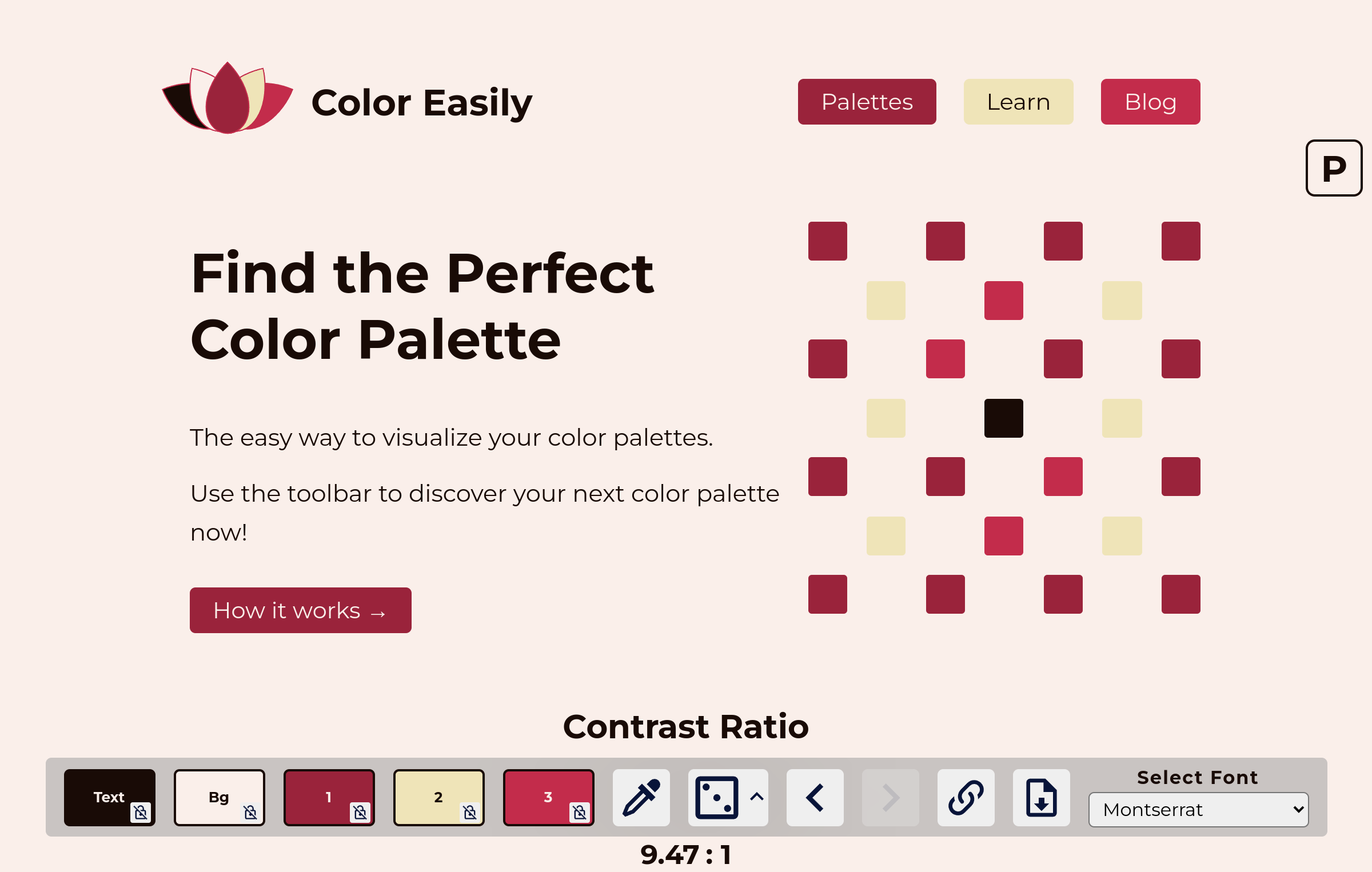Color Easily Home Page